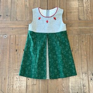 H. Moser Salzburg pleated rosette dress